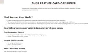 Shell Partner Card Sorgulama